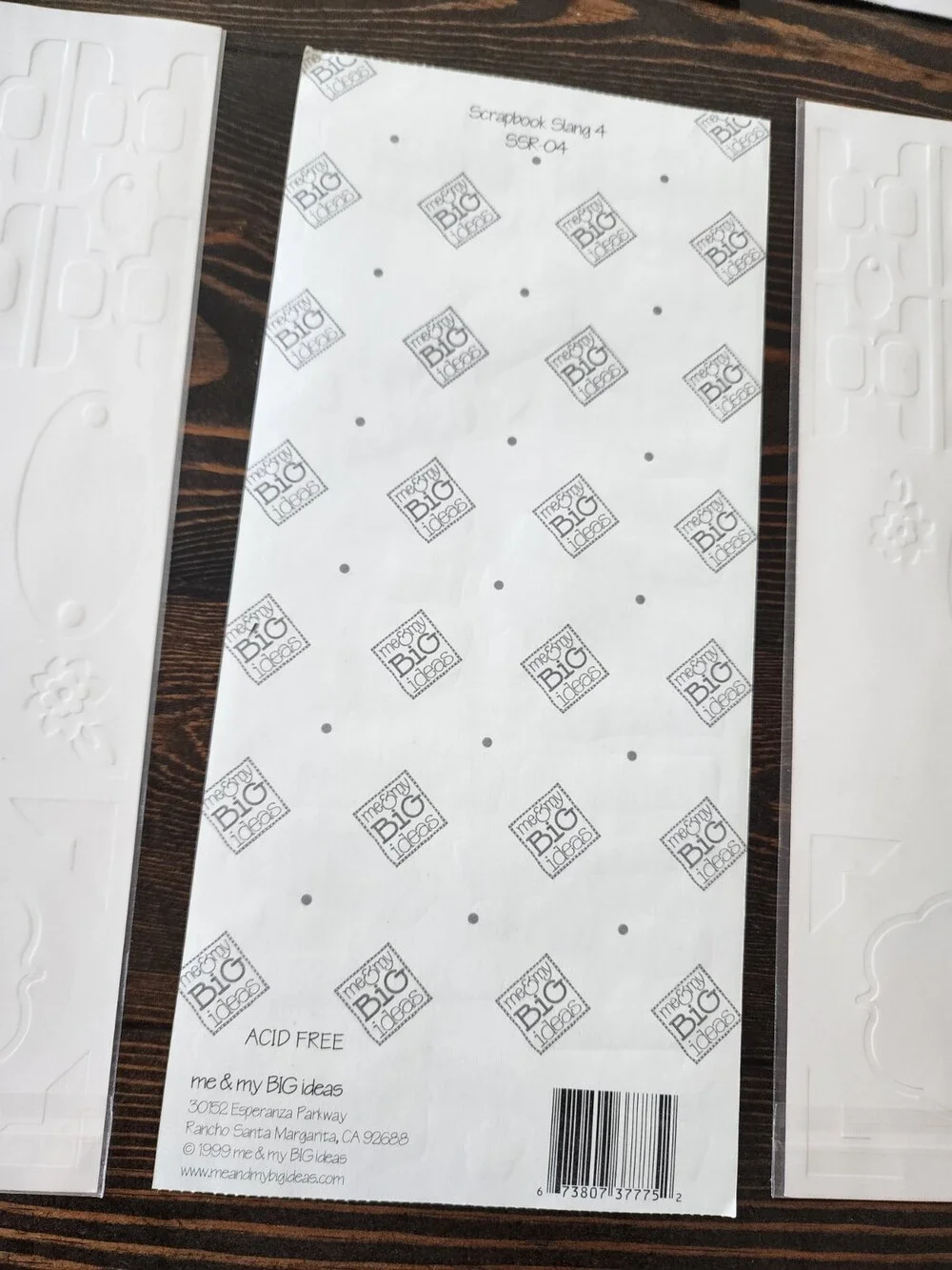 Scrapbooking Stickers Lot of 14 Jumbo Sheets Words Phrases MAMBI New Retired #22